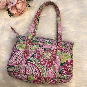 Vera Bradley Floral Paisley Tote Shoulder Bag